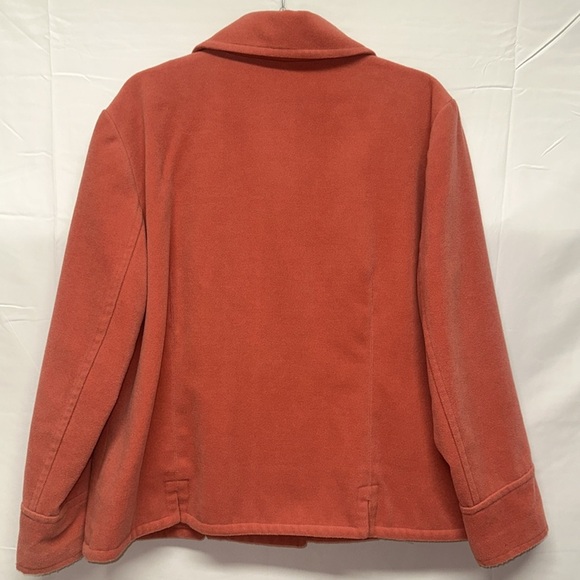 Chico's Women's Coral Jacket Fully Lined Size 3, US XL, EUC - Picture 3 of 3